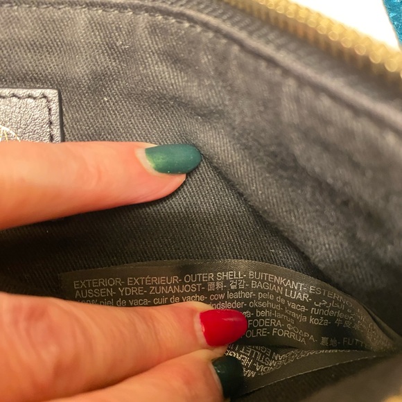 Massimo Dutti Elegant Black Crossbody Bag Zippered Pockets - Picture 8 of 13